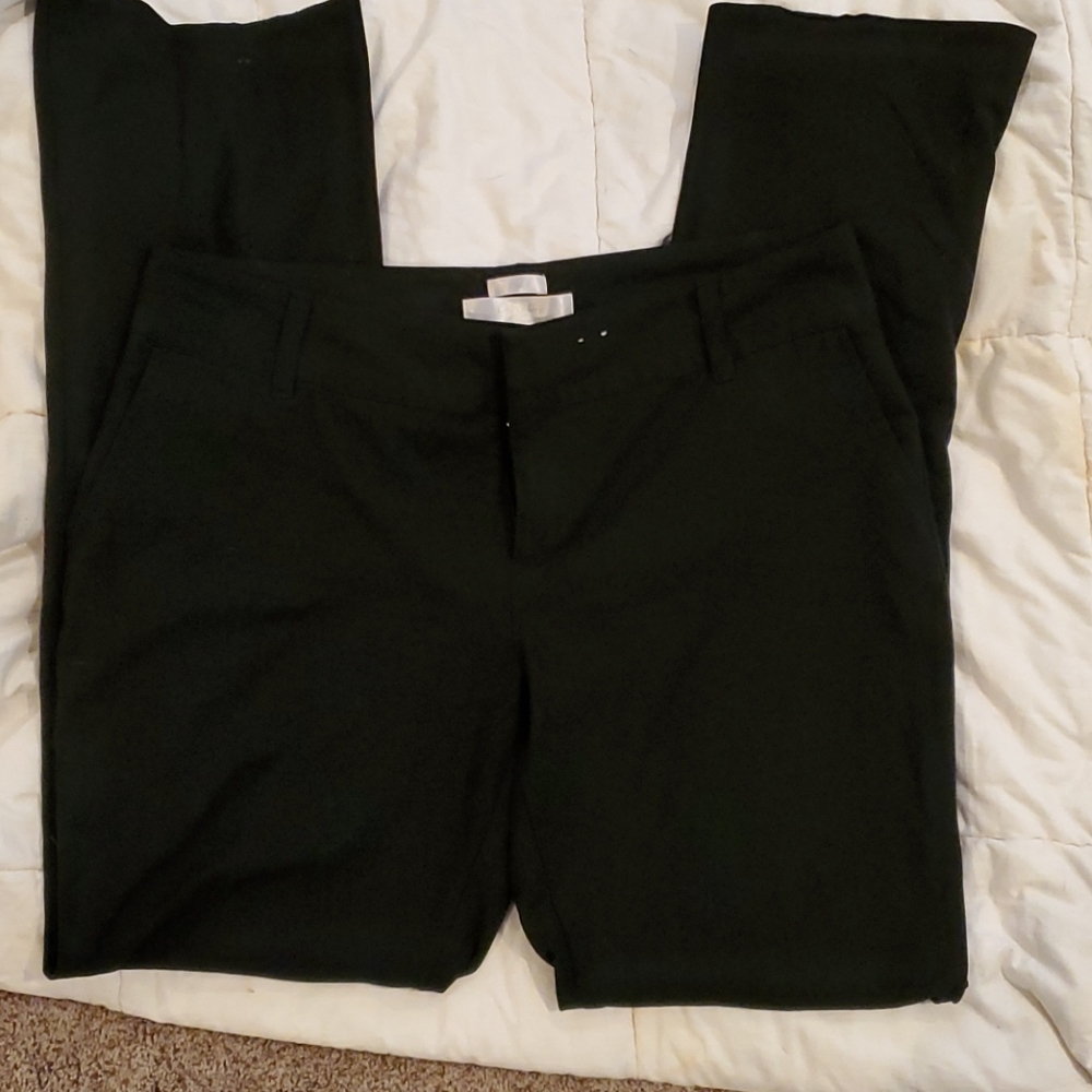 Black Old Navy Trousers zip up size 8